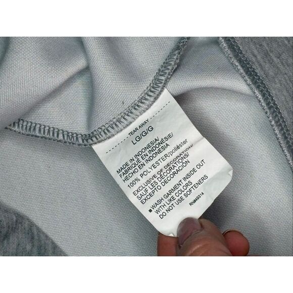 Under Armour Auburn gray gathered front hoodie - L - Picture 7 of 7